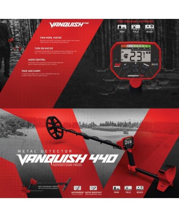 MINELAB VANQUISH 440 MINELAB VANQUISH 440