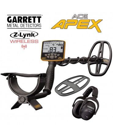 GARRETT ACE APEX + CASQUE SANS FIL MS-3 GARRETT ACE APEX + CASQUE SANS FIL MS-3