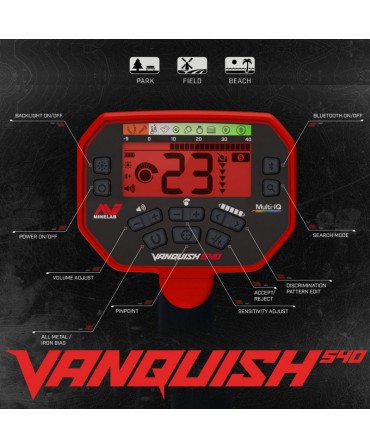 MINELAB VANQUISH 540 MINELAB VANQUISH 540