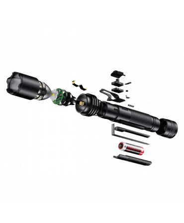 Lampe tactique KLARUS rechargeable A1 Led 1100 lumens Lampe tactique KLARUS rechargeable A1 Led 1100 lumens