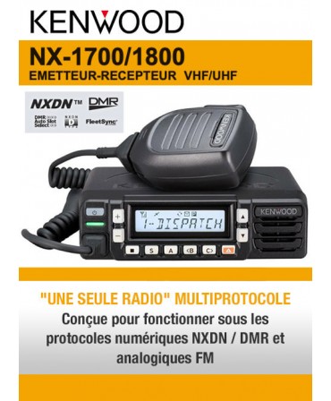 KENWOOD NX 1700/1800 KENWOOD NX 1700/1800