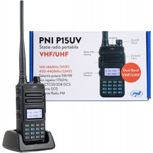RADIO bi-bande VHF/UHF PNI P15UV