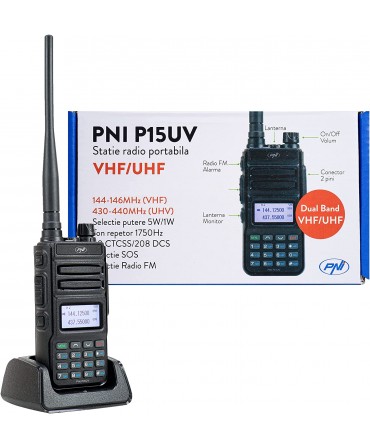 RADIO bi-bande VHF/UHF PNI P15UV RADIO bi-bande VHF/UHF PNI P15UV