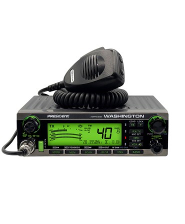 President Washington II Poste Radioamateur AM/FM/BLU 80 Watts