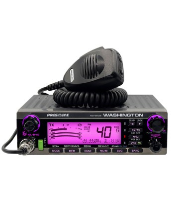 President Washington II Poste Radioamateur AM/FM/BLU 80 Watts